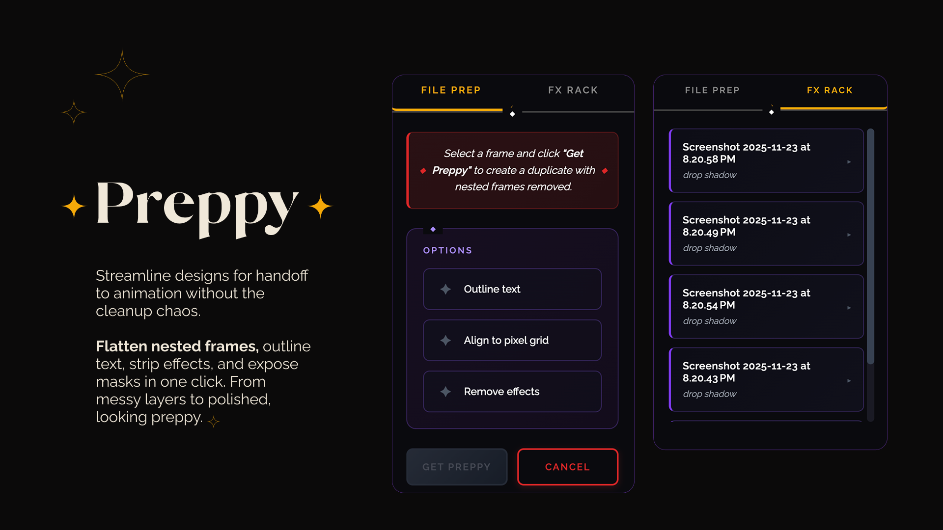 Preppy plugin