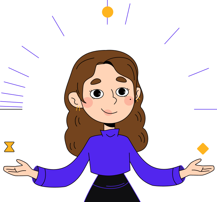 Illustrated portrait of Leann Moffitt