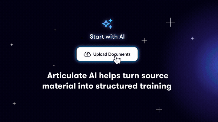 Articulate AI motion preview